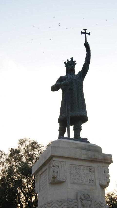 Monumento a Stefan el Grande de Moldavia, Chisinau (Moldavia)