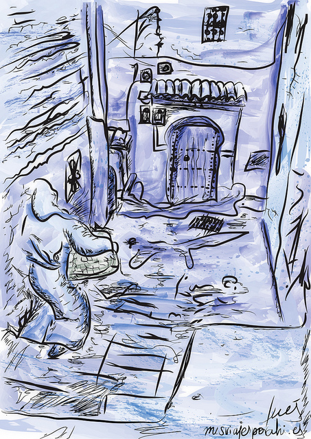 Mujer en Chaouen