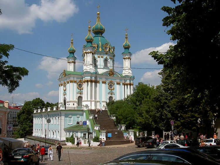 Qué ver en Kiev: Iglesia de St Andrew 