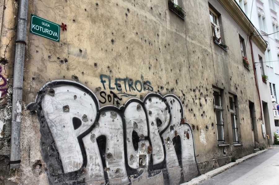 Qué ver en Sarajevo: calle Unica Korutova