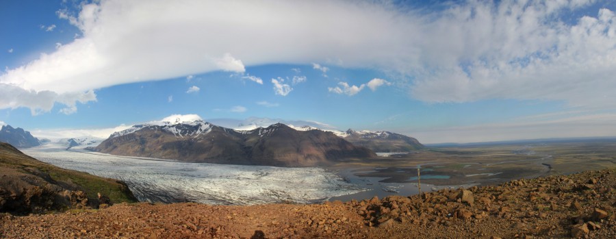 Lengua del glaciar VatnaJökull
