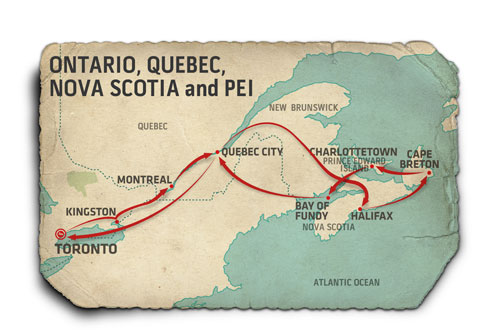 Ruta por Canadá: la costa este desde Toronto hasta la Isla Príncipe Eduardo