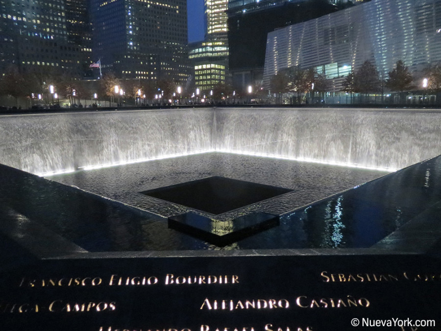 Nueva York Monumento conmemorativo a las víctimas del 11-S
