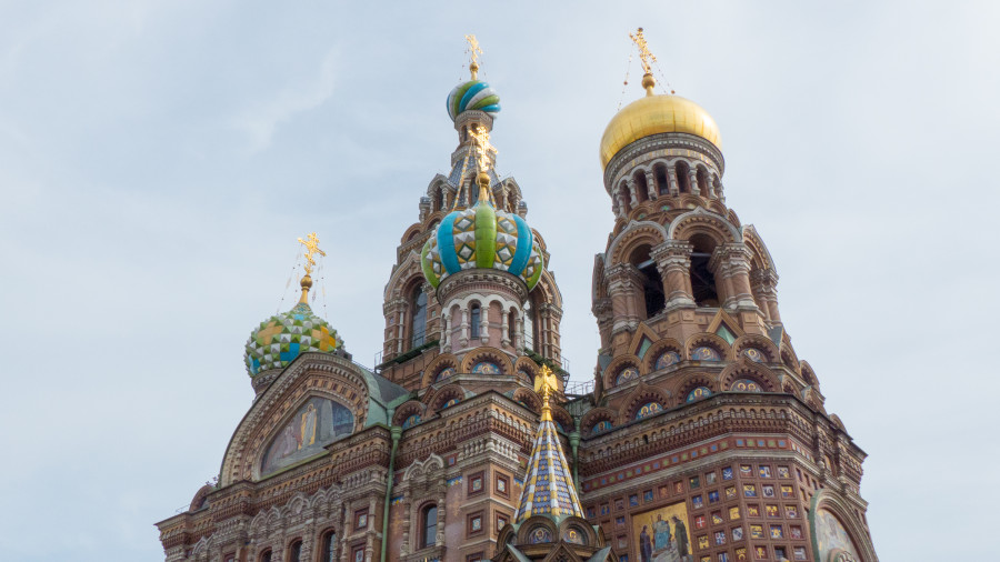 San Petersburgo en dos días: Cúpulas de la Iglesia del Salvador de la Sangre Derramada