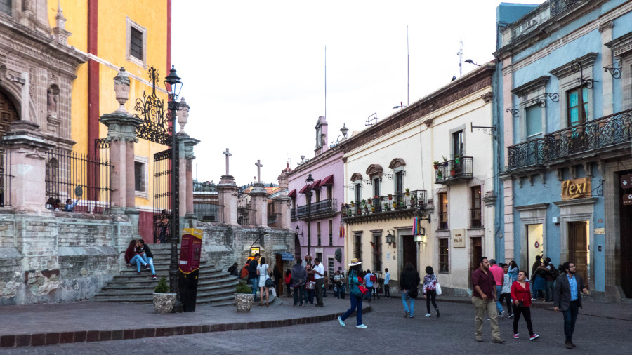 Plaza de la Paz, guanajuato