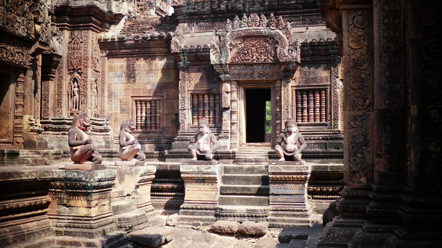 Historia de Angkor: banteay srei