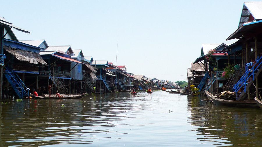 Pueblos flotantes: Kompong Phluk