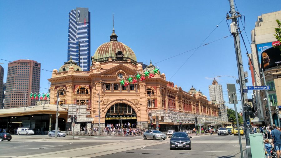 vIAJAR A aUSTRALIA: Estación Flinders Street y Eureka Tower
