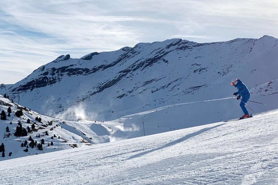 esquiar en el Pirineo aragones Cerler