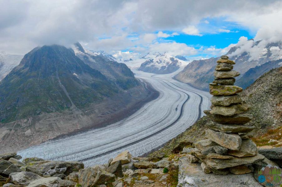 qué ver en suiza glaciar Aletchgletscher