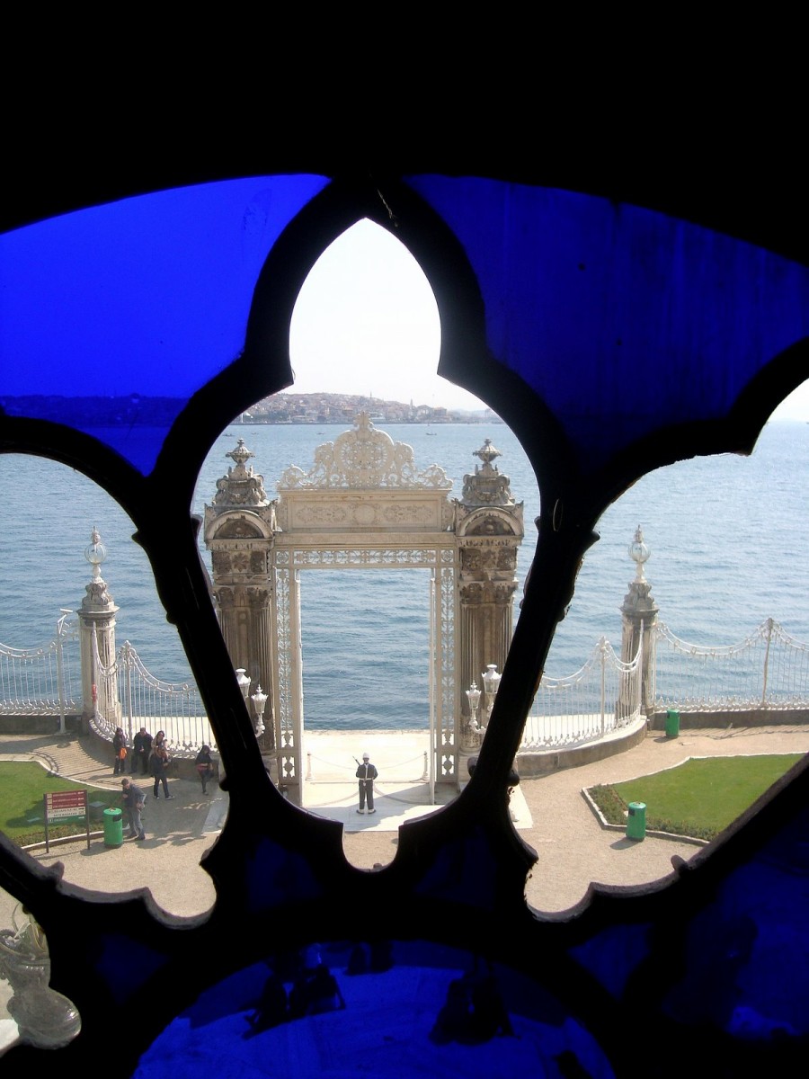 ventana de Dolmabahce