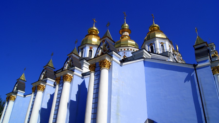 iglesia azul de Kiev