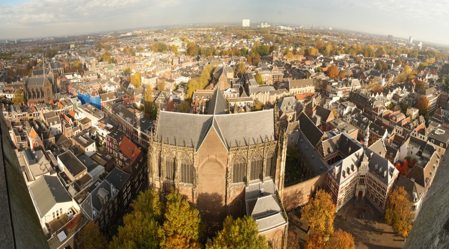 vistas desde la torre de Utrecht