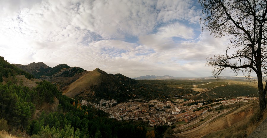 atardecer en Cazorla