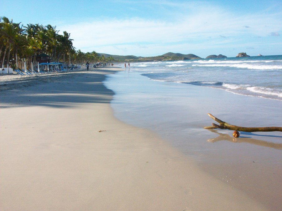 playa El Agua en Isla Margarita