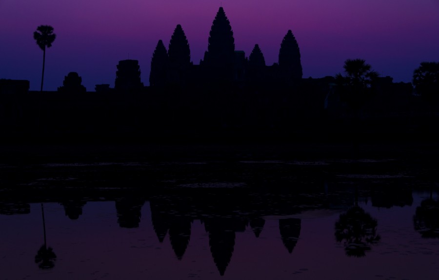 Amanece sobre Angkor wat