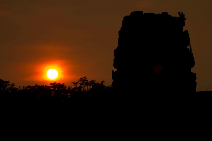Amanece sobre Angkor wat