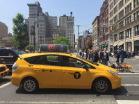 Taxis amarillos en Nueva York
