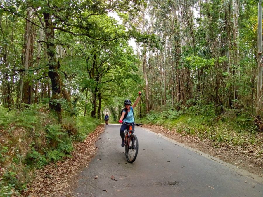 camino de santiago mountain bike