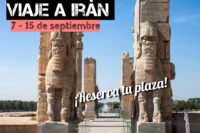 Viaje a Irán en septiembre. ¡Reserva tu plaza!