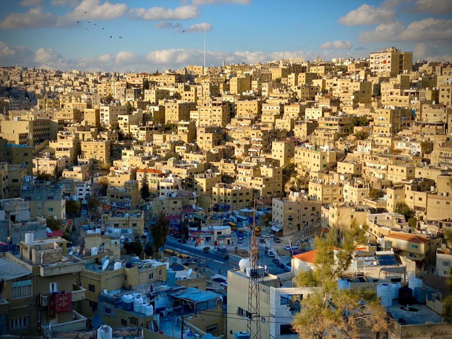 Atardecer en Ammán, la capital de Jordania