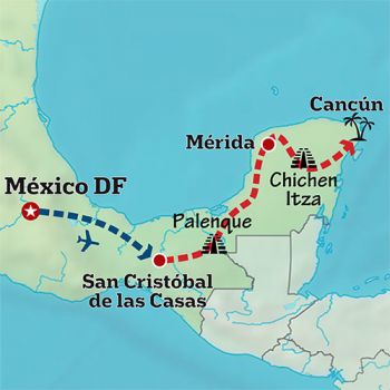 Itinerario del Viaje a México precolombino